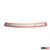 Protector de Parachoques Trasero para Mazda 6 2002-2007 Plata Brillante Acero
