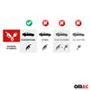 OMAC Premium Bandeja Maletero Alfombrilla para Volvo S60 2019-2025 Negro TPE