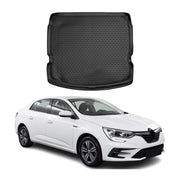 OMAC Bandeja Maletero Alfombrilla para Renault Megane 2016-2020 Negro Goma TPE
