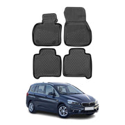 OMAC Alfombrillas De Coche para BMW Serie 2 Gran Tourer F46 2014-2024 TPE 4x