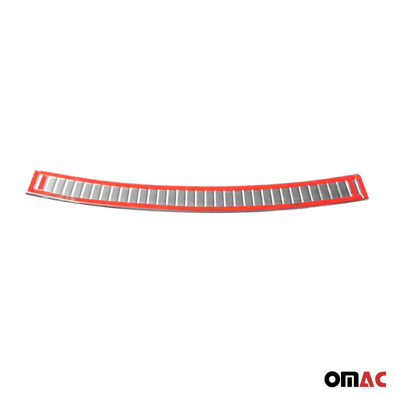 Protector de Parachoques Trasero para VW Touran 2010-2015 Plata Brillante Acero