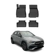 OMAC Premium Alfombrillas De Coche para Mercedes GLA H247 2020-2026 TPE Goma 4x