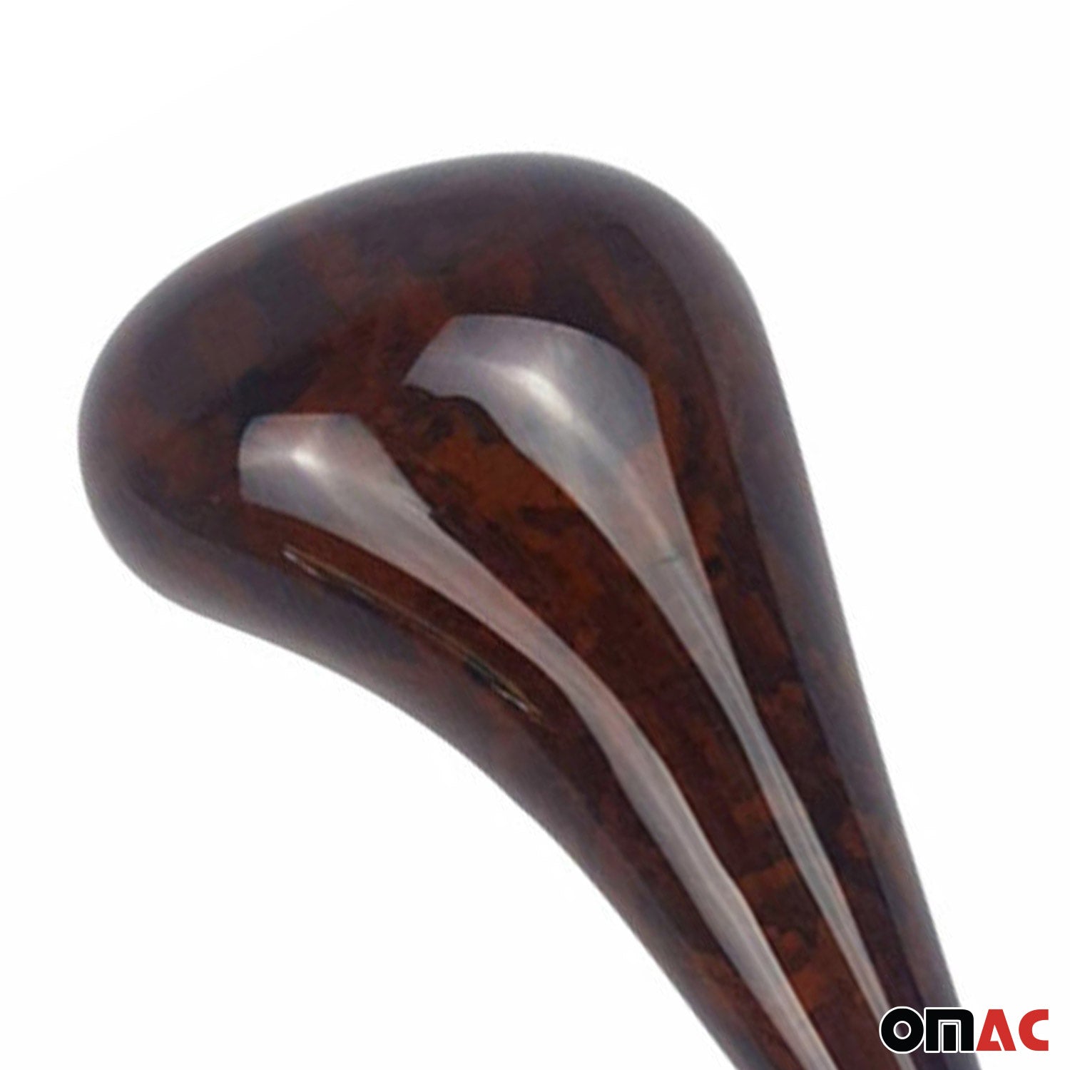 Palanca de Cambios para Mercedes E Class W124 1984-1997 Marrón Acero Madera