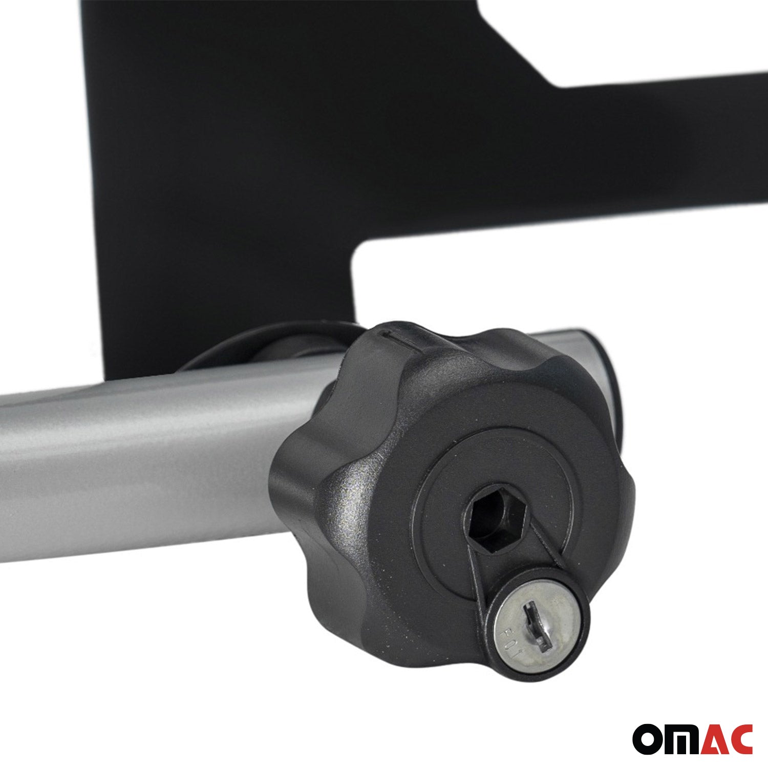 Portabicicletas de para Bicicletas para VW Caddy V 2020-2026 Plata Alu Acero