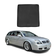 OMAC Bandeja Maletero Alfombrilla para Opel Vectra C 2003-2008 Caravan Negro TPE