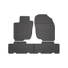 OMAC Alfombrillas De Coche para Toyota RAV4 2005-2012 Negro Goma 4Pza