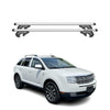 Menabo Barras de Techo Coche Barra para Lincoln MKX 2006-2015 Gris Aluminio 2Pza