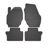 OMAC Alfombrillas De Coche para Volvo XC70 2013-2016 Negro Goma TPE 4Pza