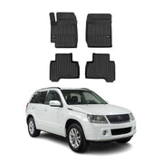 OMAC Premium Alfombrillas De Coche para Suzuki Grand Vitara 2005-2014 Goma 4x