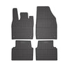 OMAC Alfombrillas De Coche para VW ID.3 2019-2024 Negro Goma 4Pza