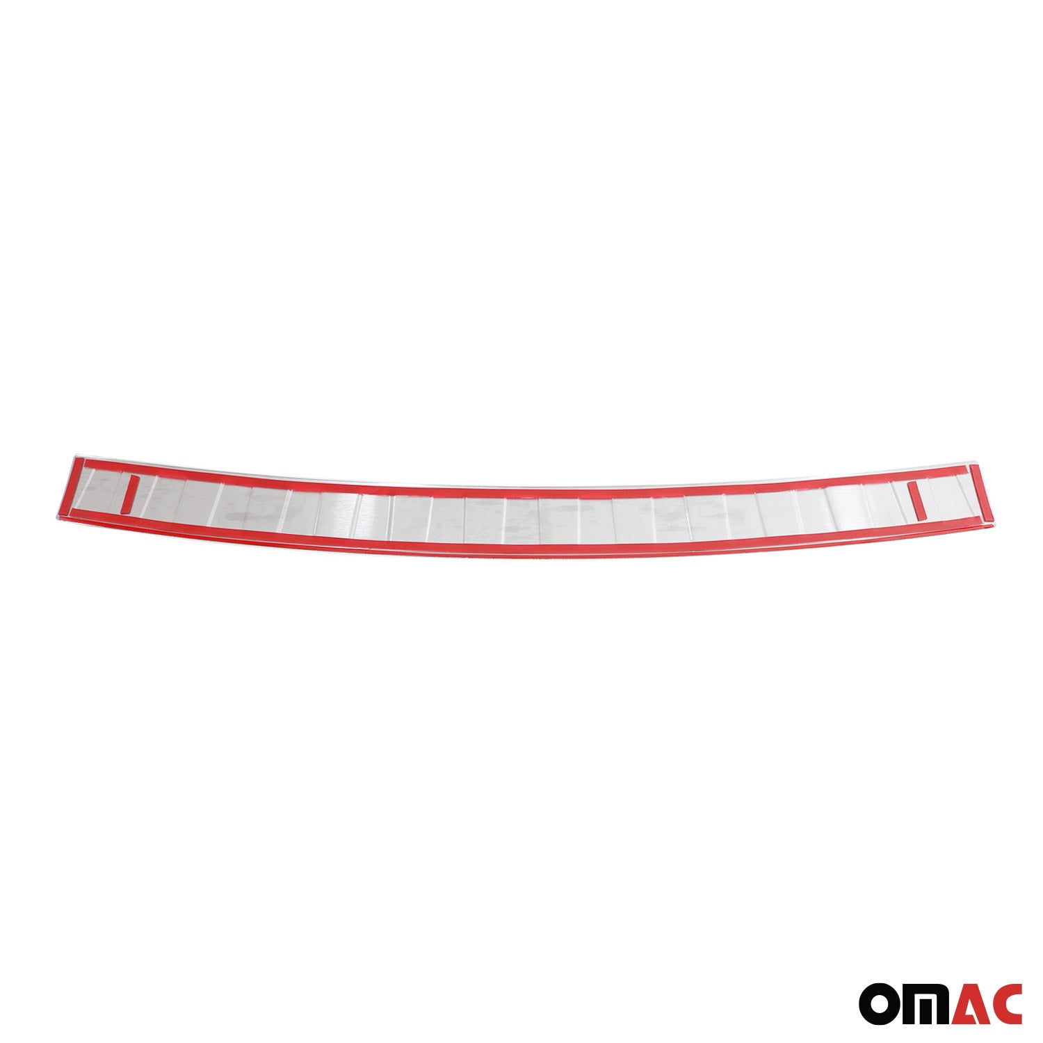 Protector Parachoques para Audi A7 4G8 Sédan 2010-2018 Plata Brillante Acero