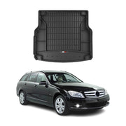 OMAC Premium Bandeja Maletero Alfombrilla para Mercedes C Class S204 2007-2014
