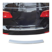 Protector de Parachoques Trasero para VW Touran 2010-2015 Acero Brillante Plata