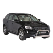 Bull Barra Frontal para Volvo XC60 2013-2017 Plata Brillante Acero 1Pza