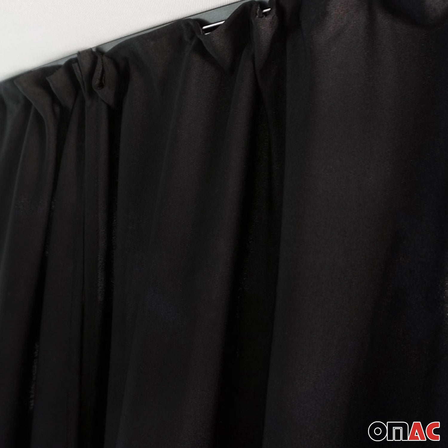 Cortina Divisora Parasol Universal Negro Tela 2x 160x180cm