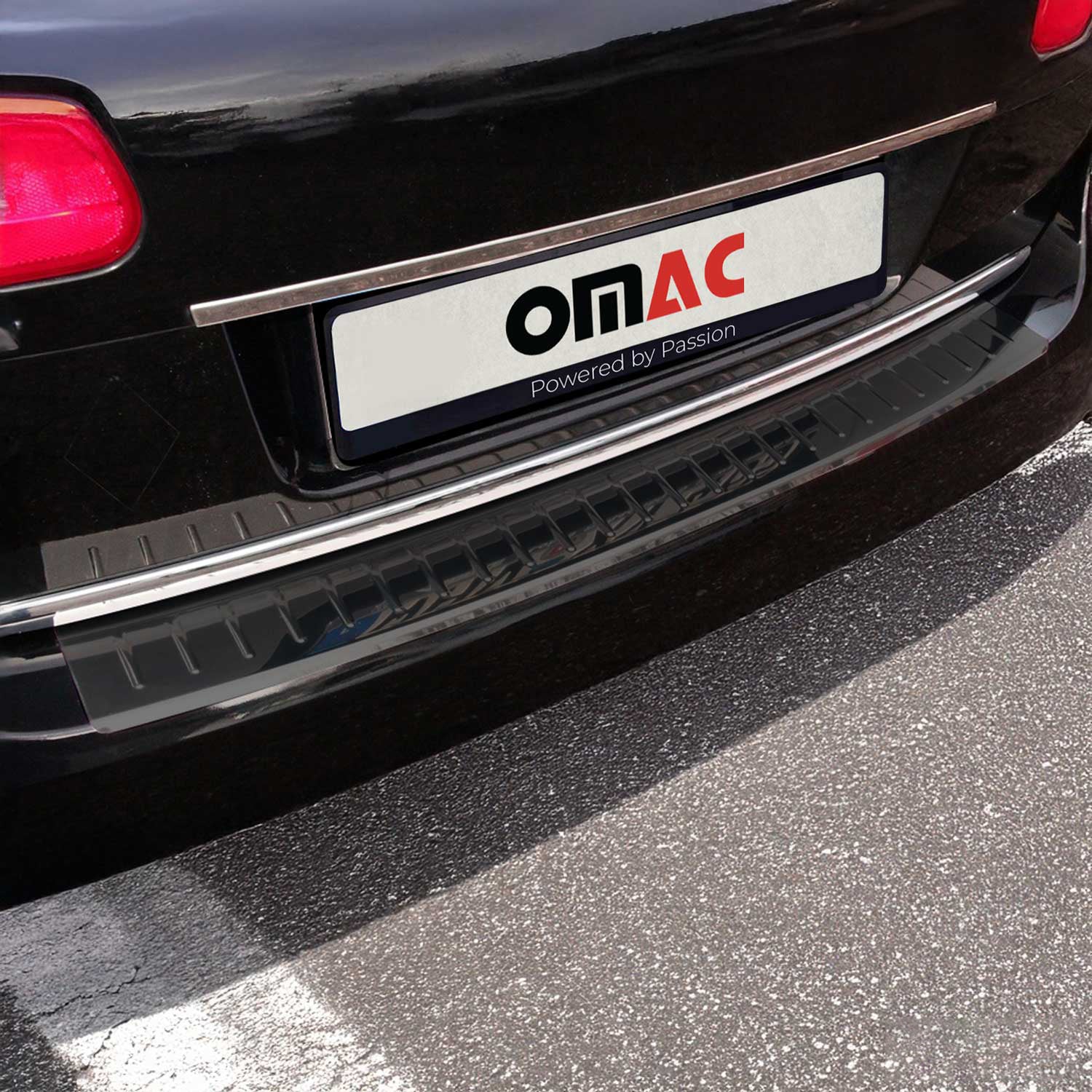 Protector Parachoques para VW Passat Familiar B6 2005-2010 Oscuro Acero