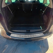 Protector Parachoques para Opel Zafira C 2011-2019 B-bienes Plata Acero