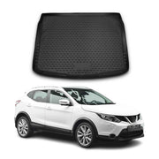 OMAC Bandeja Maletero Alfombrilla para Nissan Qashqai J11 2014-2021 Negro TPE