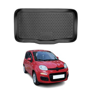 OMAC Bandeja Maletero Alfombrilla para Fiat Panda 2012-2026 Negro Goma TPE 1Pza