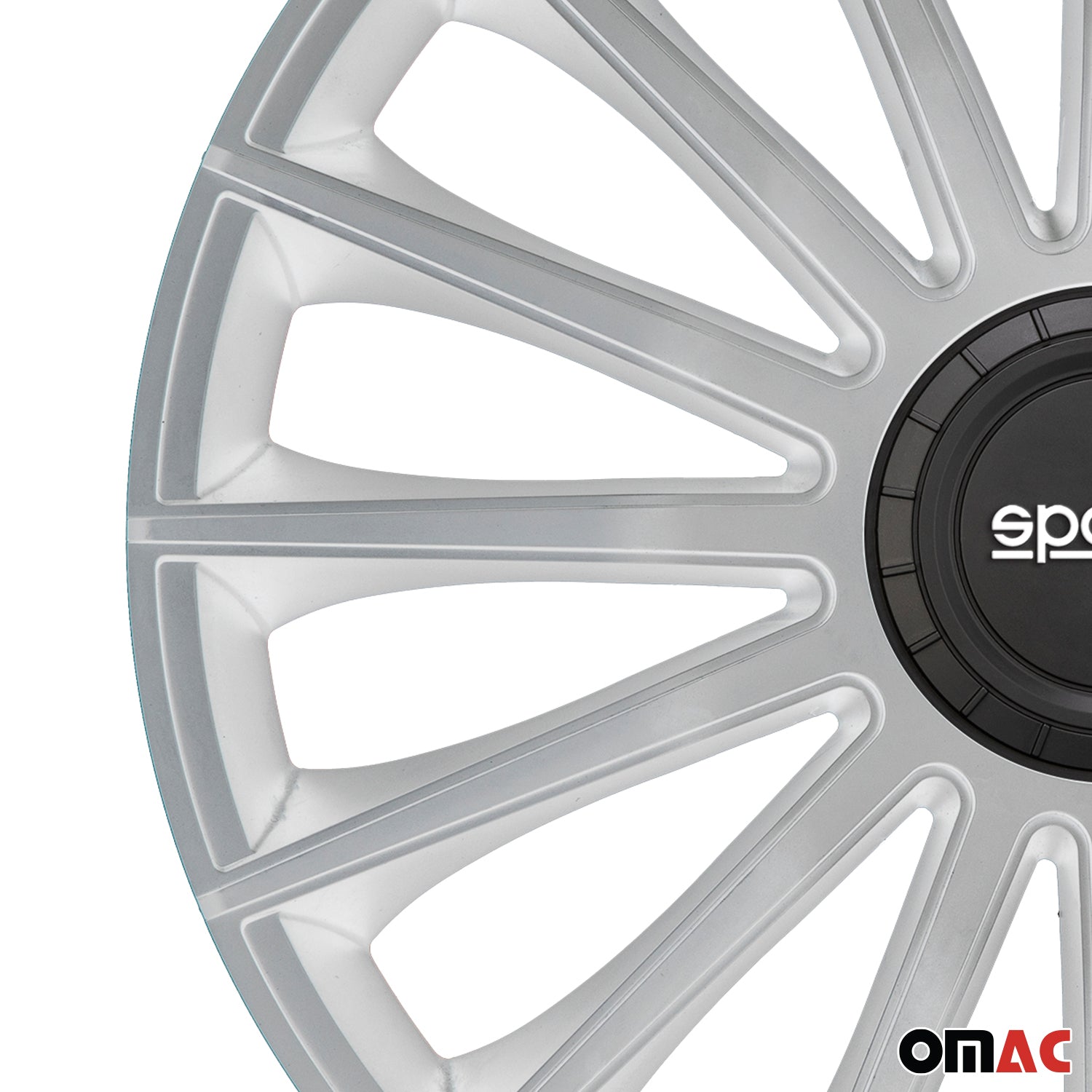 Sparco Treviso Tapacubos 15 Pulgadas Universal Plata ABS