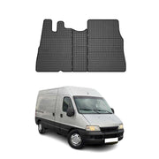 OMAC Alfombrillas De Coche para Fiat Ducato 1994-2006 Negro Goma TPE 3Pza