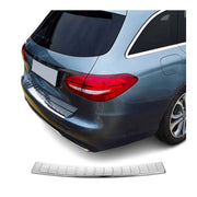 Protector Parachoques para Mercedes C Class S205 2015-2021 Plata Brillante Acero
