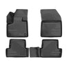 OMAC Alfombrillas De Coche para Peugeot 3008 2016-2020 Negro Goma TPE 4Pza