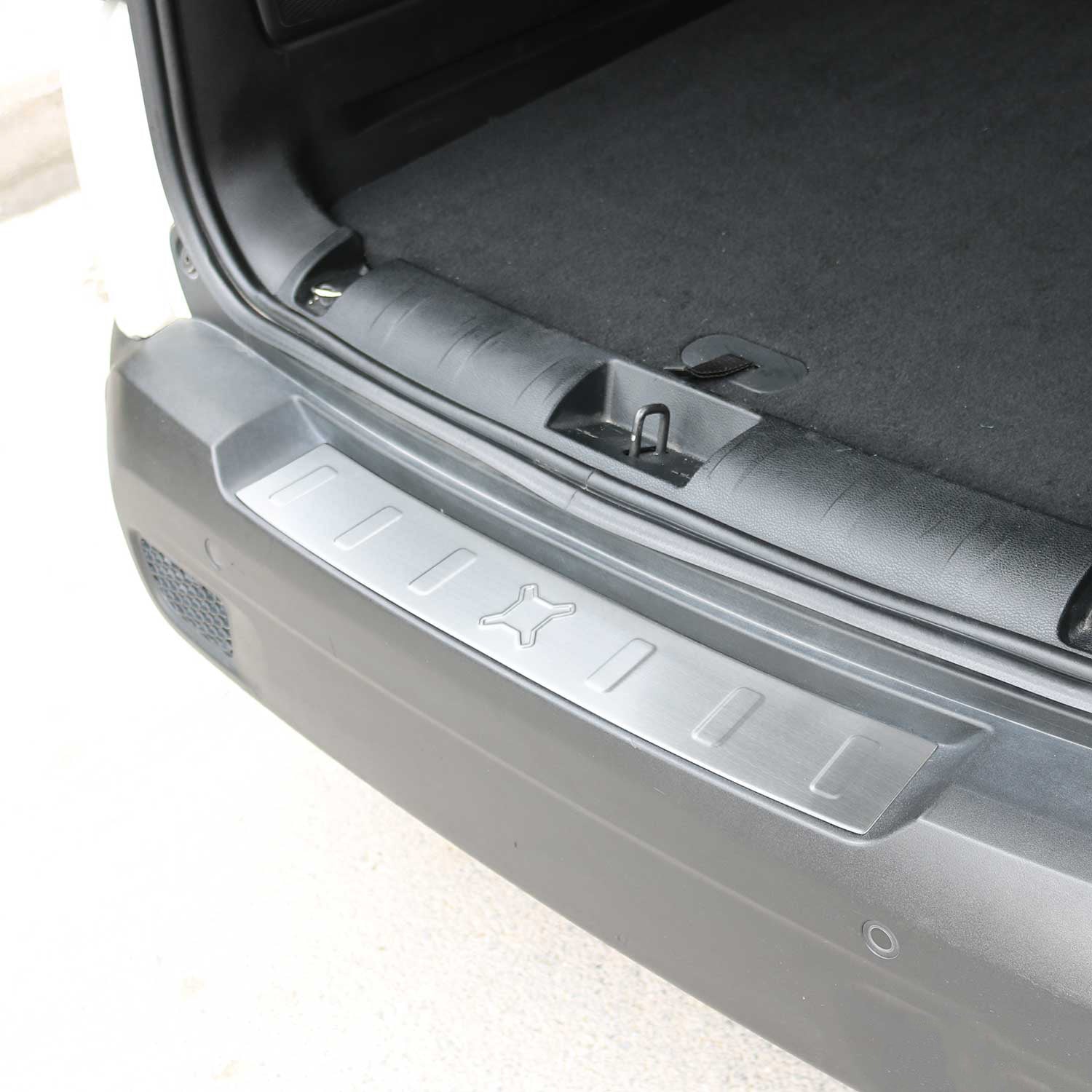 Protector de Parachoques Trasero para Jeep Renegade 2014-2024 Acero cepillado