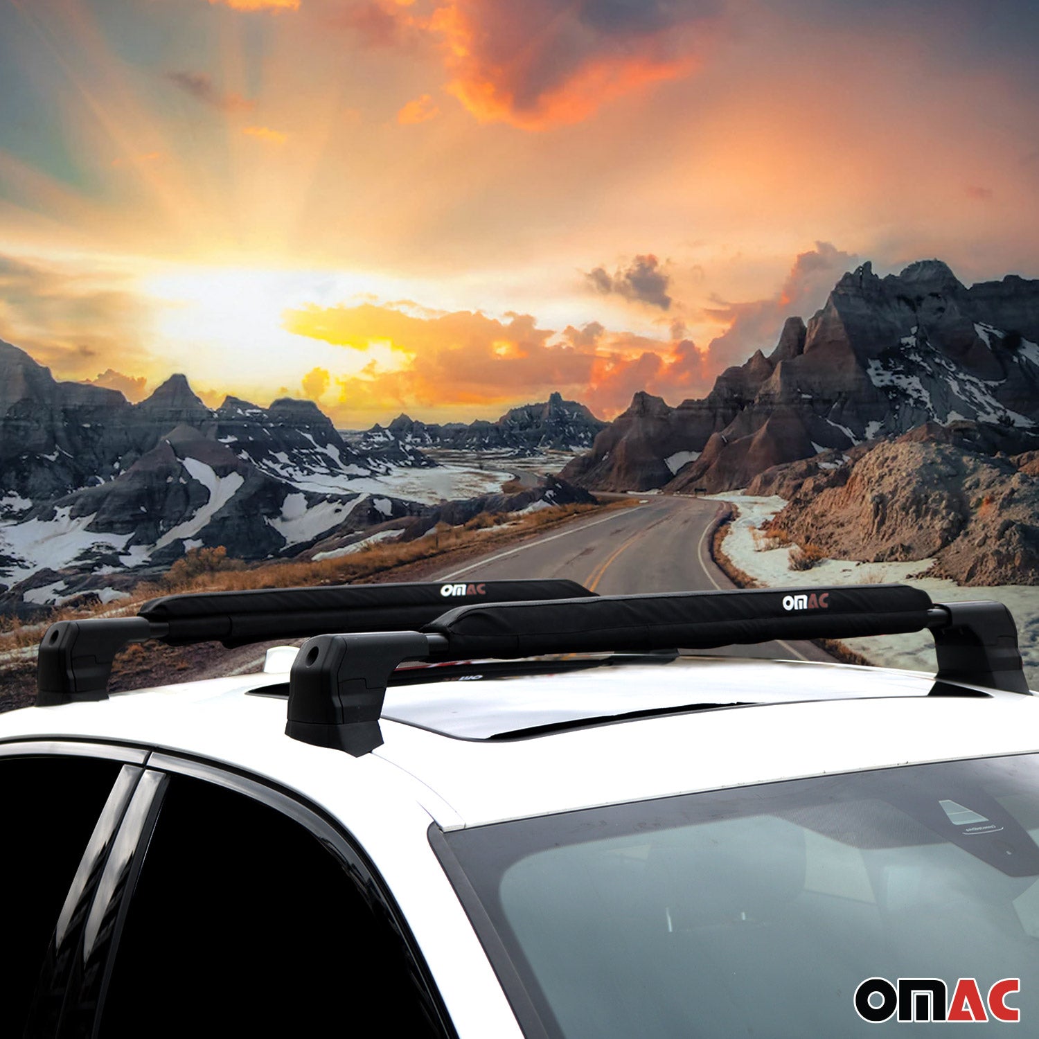 Soporte para windsurf Cinta 3mt con Trinquete Universal Negro Poliéster