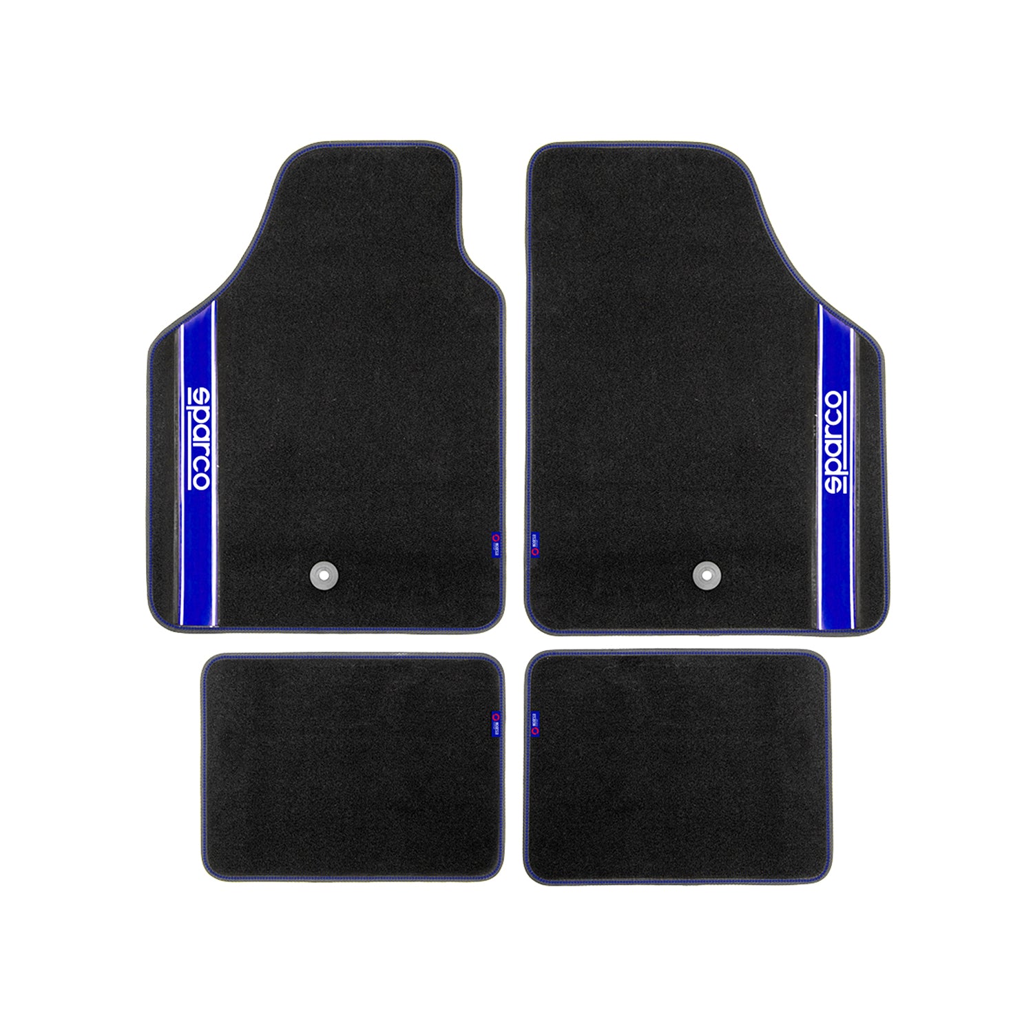 Sparco Alfombrillas De Coche Universal Azul 4Pza