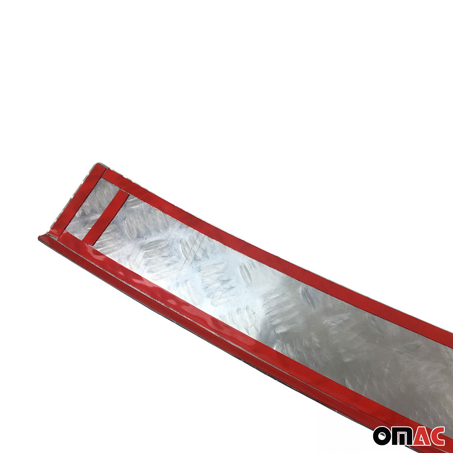 Protector Parachoques Trasero para VW T6 T6.1 Transporter 2015-24 Plata Mate Alu