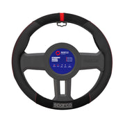Sparco Cubierta de Para Volante de Automóvil Universal  ø37-38cm Negro Rojo