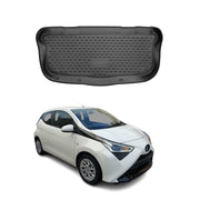 OMAC Bandeja Maletero Alfombrilla para Toyota Aygo 2014-2022 Negro Goma TPE 1Pza