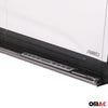 Par de Estribos Barras Laterales para Kia Sorento 2012-2014 Plata Acero 2x