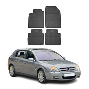 OMAC Alfombrillas De Coche para Opel Signum 2003-2008 Negro Goma 4Pza