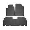 OMAC Alfombrillas De Coche para Toyota Yaris Verso 1999-2005 Negro Goma 4Pza
