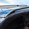Rieles de Techo Coche para VW Caddy 2010-2020 L1 Kurz Negro Aluminio 2Pza