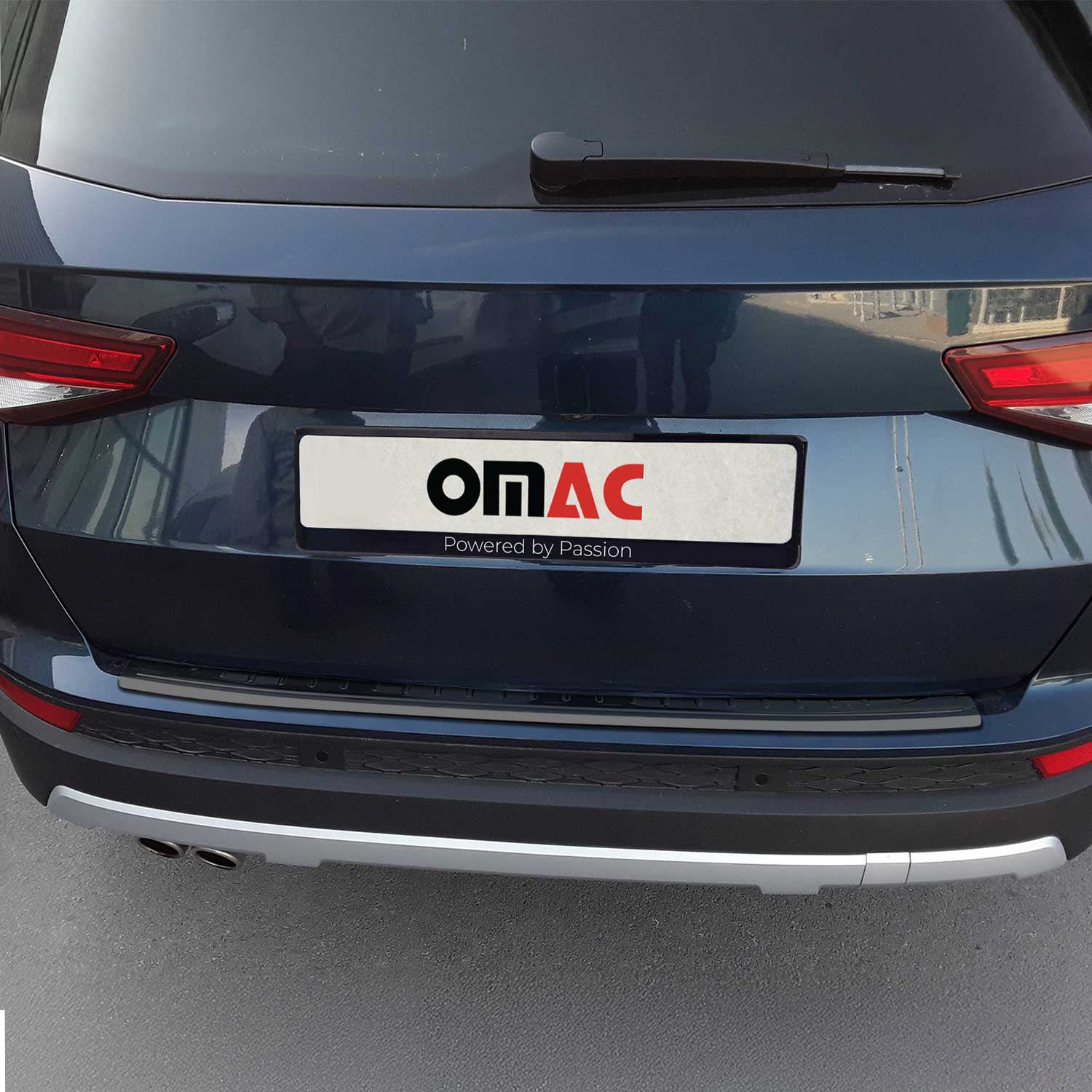 Protector Parachoques para Seat Ateca 2016-2025 Oscuro Brillante Acero