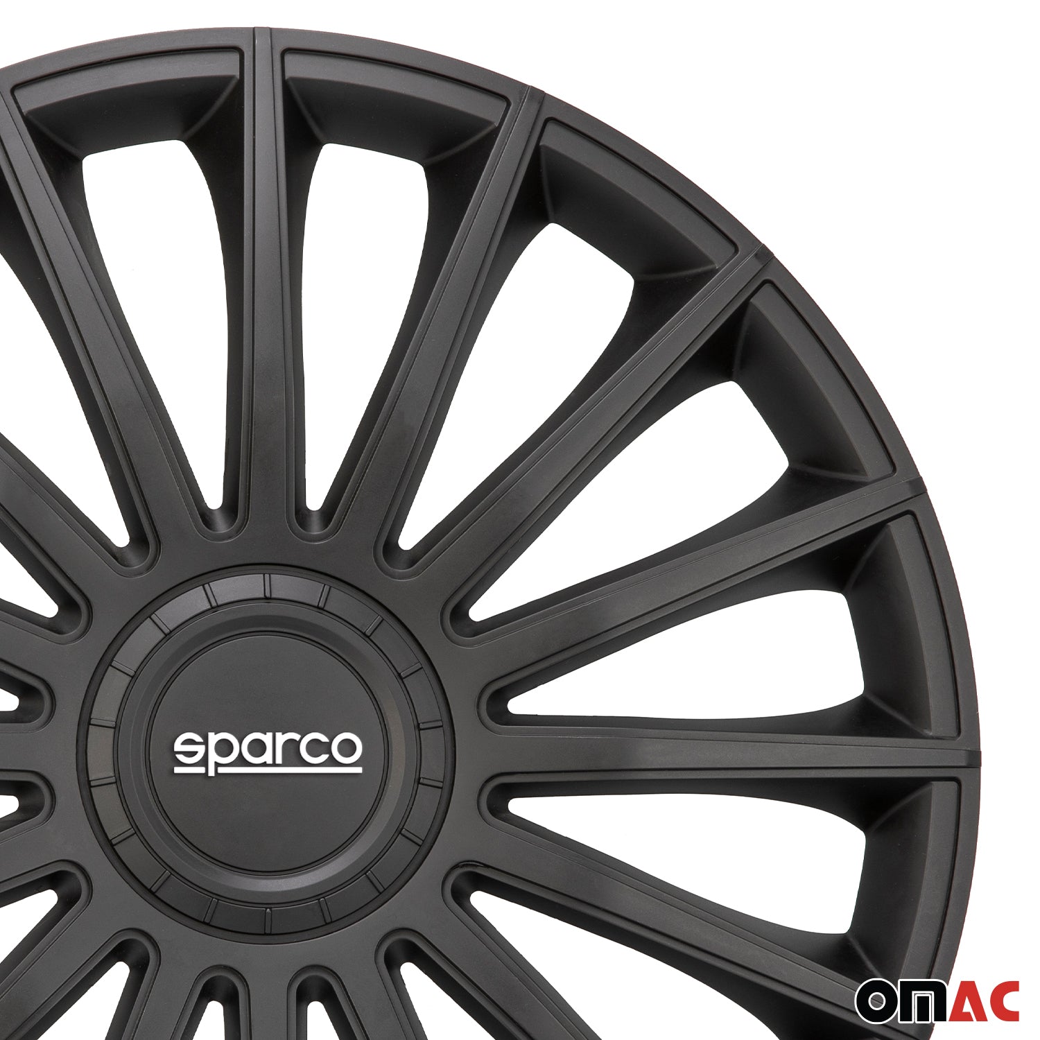 Sparco Tapacubos 14 Pulgadas Universal Negro ABS Plástico