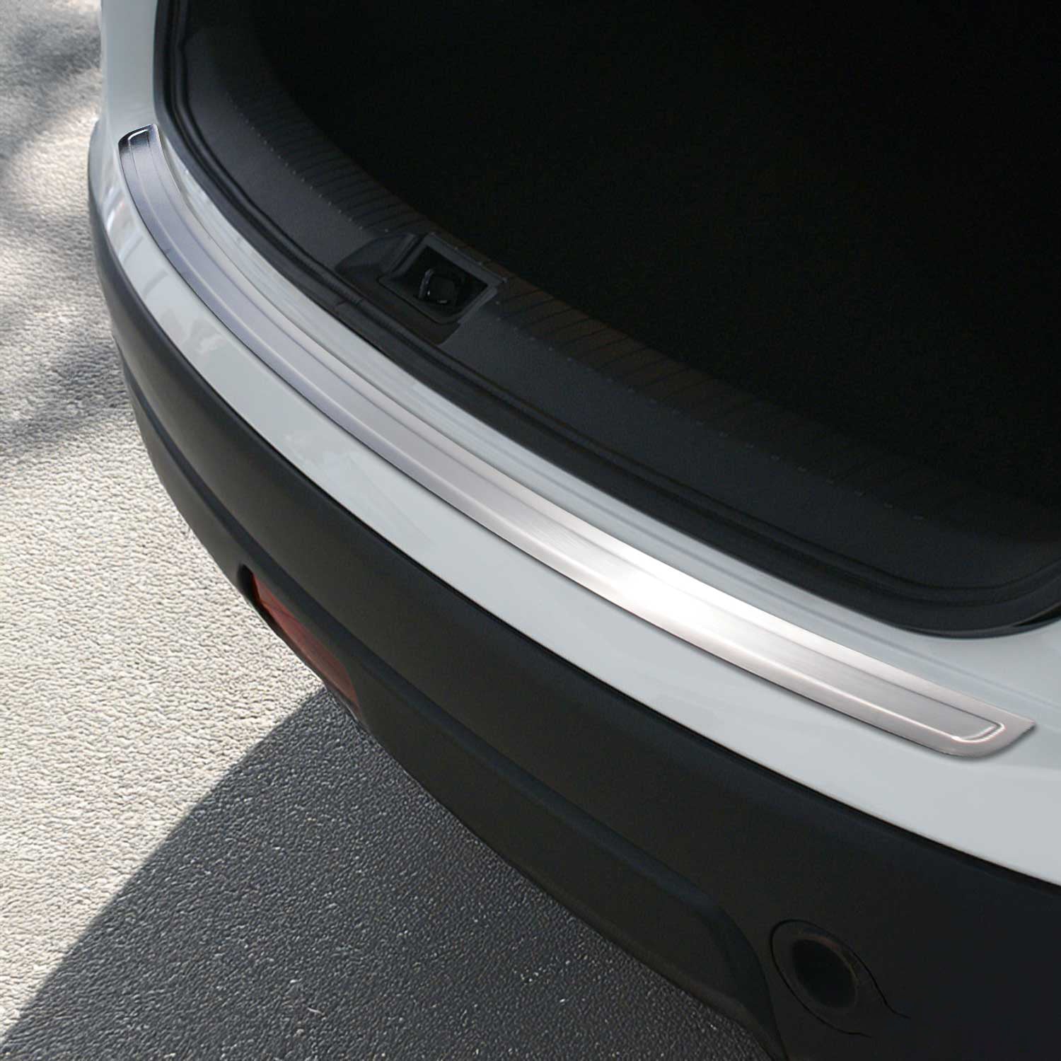 Protector Parachoques para Nissan Qashqai J10 2006-2014 Acero cepillado