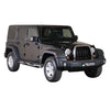 Par de Estribos Barras Laterales para Jeep Wrangler 2011-2017 Negro Acero