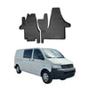 OMAC Alfombrillas De Coche para VW Transporter T5 2003-2015 Negro Goma TPE