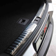 Protector de Parachoques Trasero para VW Tiguan 2007-2016 Plata Brillante Acero