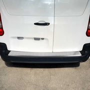 Protector de Parachoques Trasero para Citroen Berlingo 2018-2026 Acero cepillado