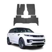 OMAC Alfombrillas De Coche para Land Rover Range Rover Sport 2013-2017 Goma 4x