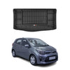 OMAC Premium Bandeja Maletero Alfombrilla para Kia Picanto 2017-2025 Negro TPE