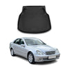 OMAC Bandeja Maletero Alfombrilla para Mercedes C Class W203 2001-2007 Negro TPE
