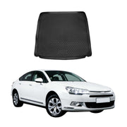 OMAC Bandeja Maletero Alfombrilla para Citroen C5 Sedán 2011-2024 Negro Goma TPE