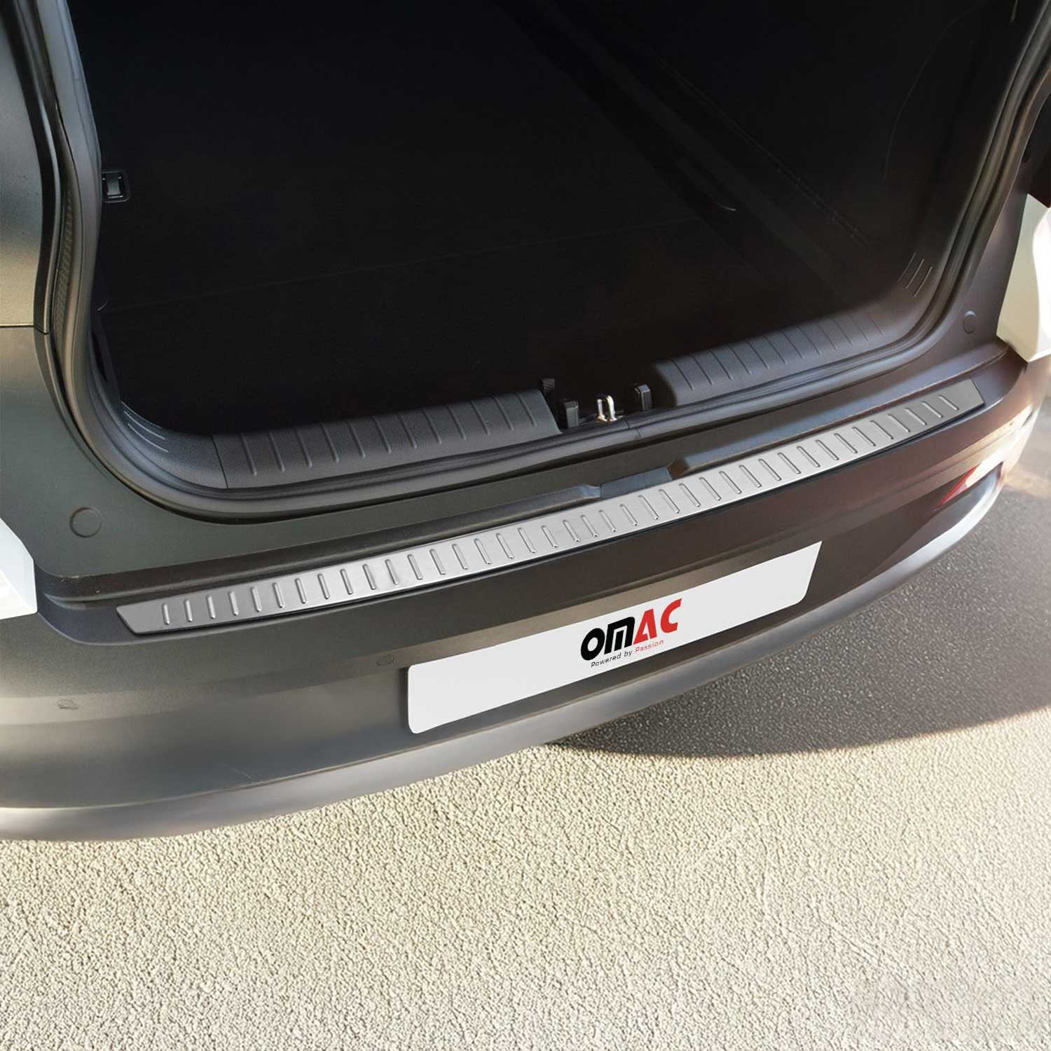 Protector de Parachoques Trasero para Hyundai Bayon 2021-2025 Acero cepillado