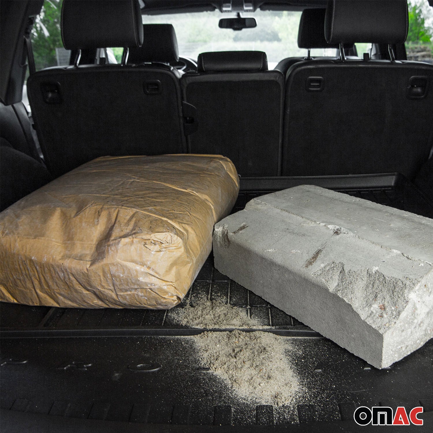 Premium Bandeja Maletero Alfombrilla para Hyundai Santa Fe IV 2018-2020 Pre-FL